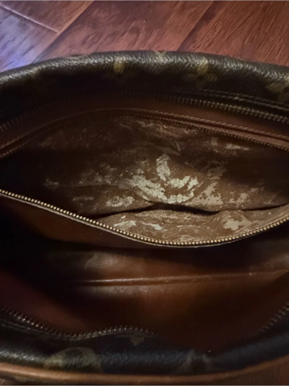 Louis Vuitton Monogram Crossbody in Brown and Tan- Trocadero 27